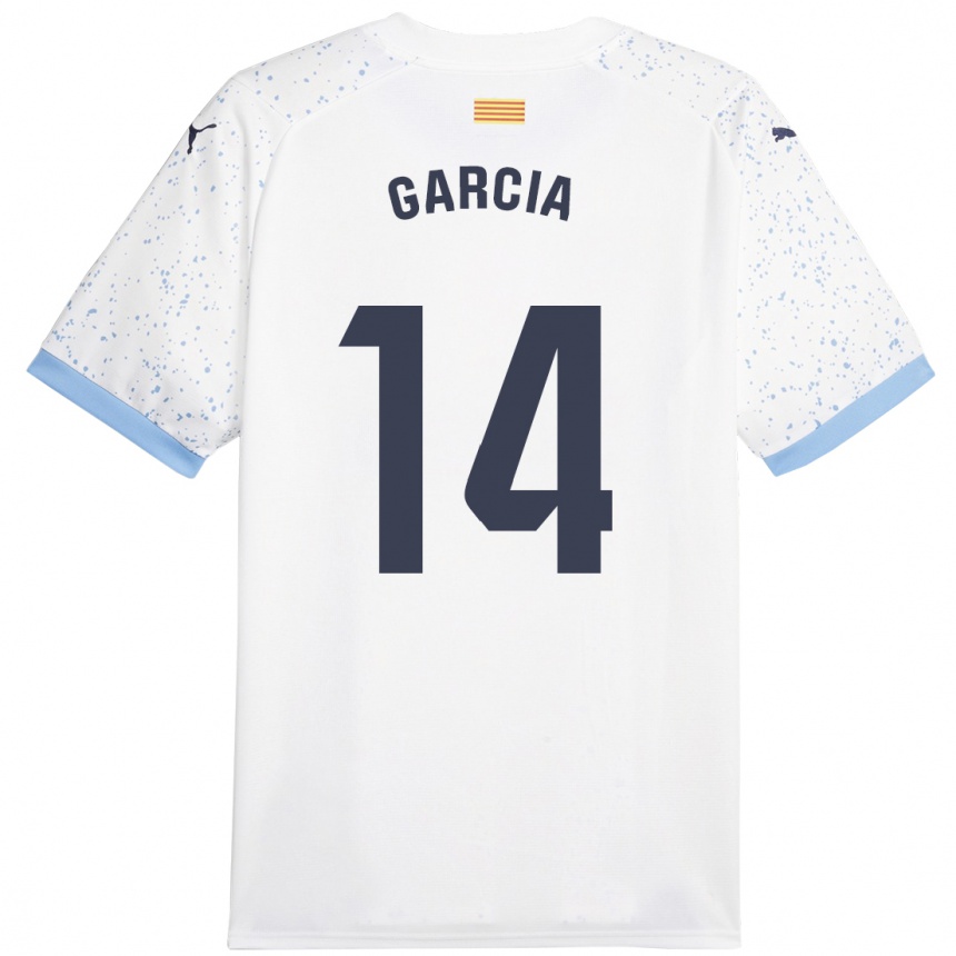 Mujer Fútbol Camiseta Aleix García #14 Blanco 2ª Equipación 2023/24 México