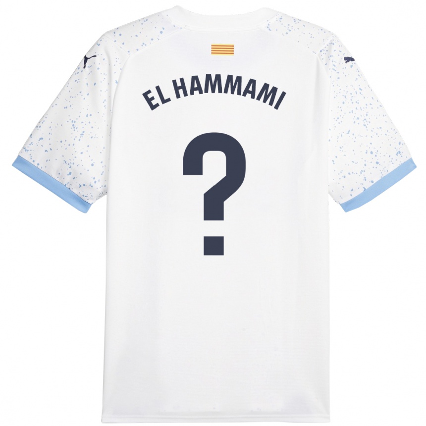 Mujer Fútbol Camiseta Ayoub El Hammami #0 Blanco 2ª Equipación 2023/24 México