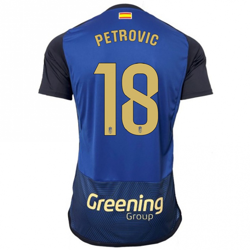 Mujer Fútbol Camiseta Njegos Petrovic #18 Armada 2ª Equipación 2023/24 México