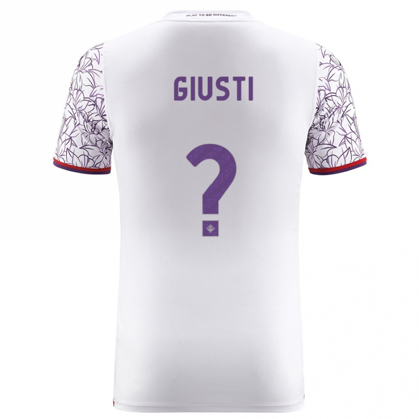 Mujer Fútbol Camiseta Edoardo Giusti #0 Blanco 2ª Equipación 2023/24 México