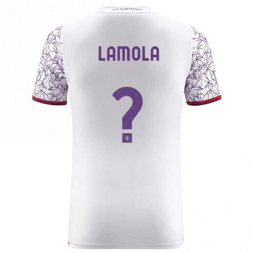 Mujer Fútbol Camiseta Lorenzo Lamola #0 Blanco 2ª Equipación 2023/24 México