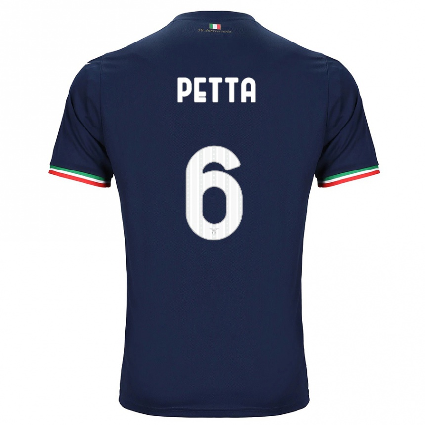 Mujer Fútbol Camiseta Andrea Petta #6 Armada 2ª Equipación 2023/24 México