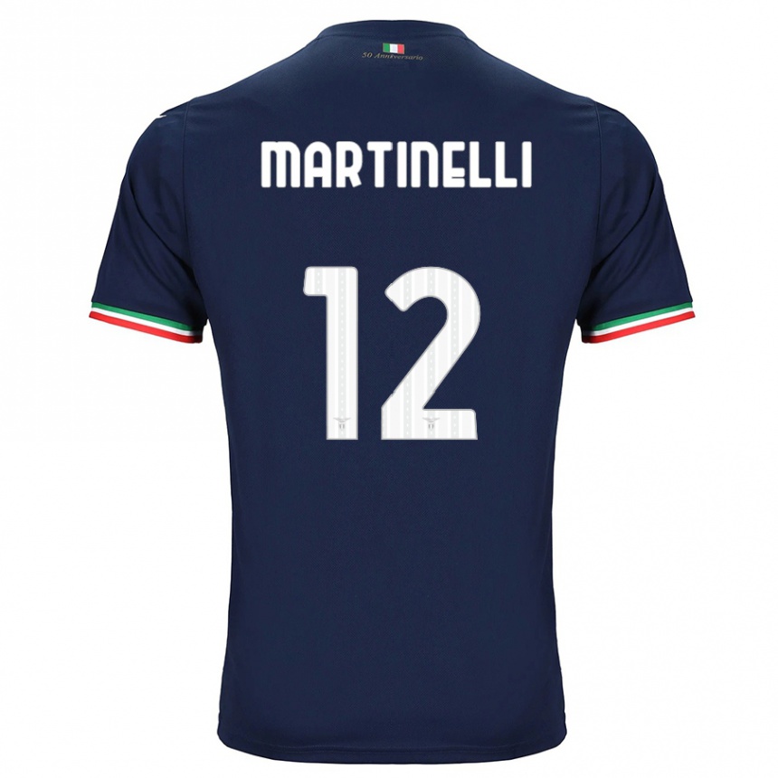 Mujer Fútbol Camiseta Leonardo Martinelli #12 Armada 2ª Equipación 2023/24 México