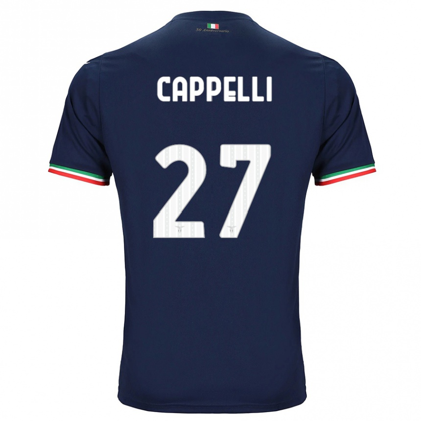 Mujer Fútbol Camiseta Tommaso Cappelli #27 Armada 2ª Equipación 2023/24 México