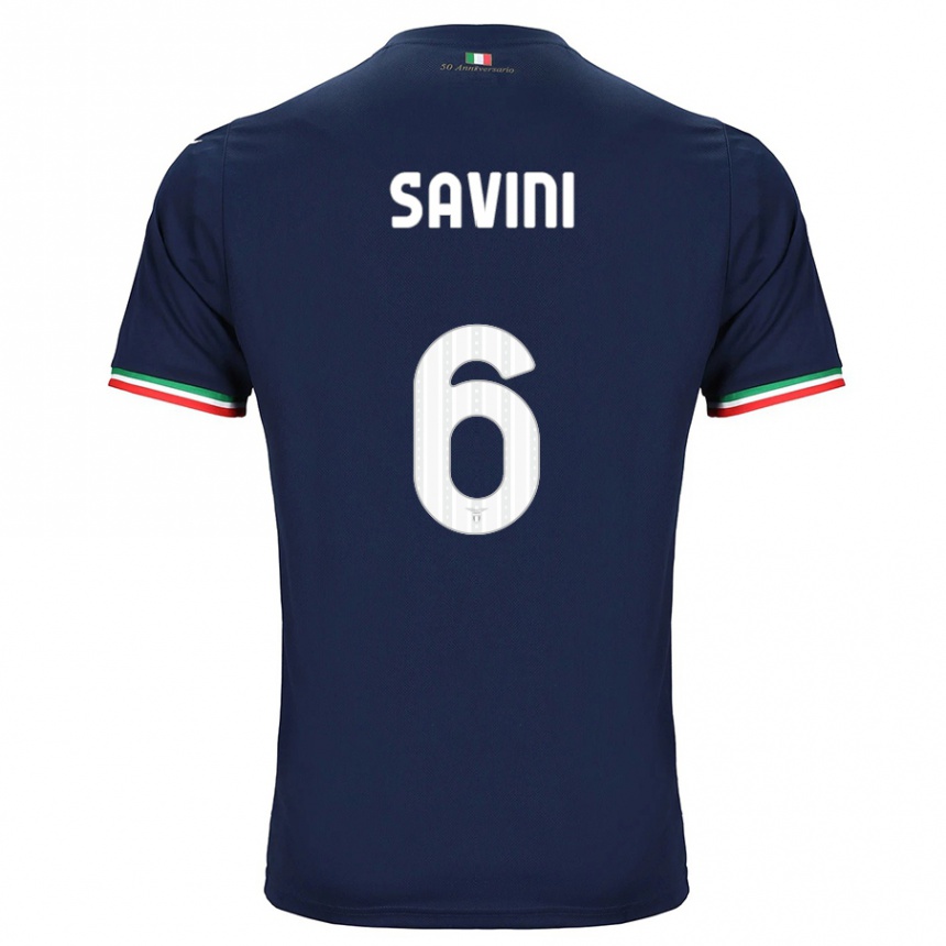 Mujer Fútbol Camiseta Federica Savini #6 Armada 2ª Equipación 2023/24 México