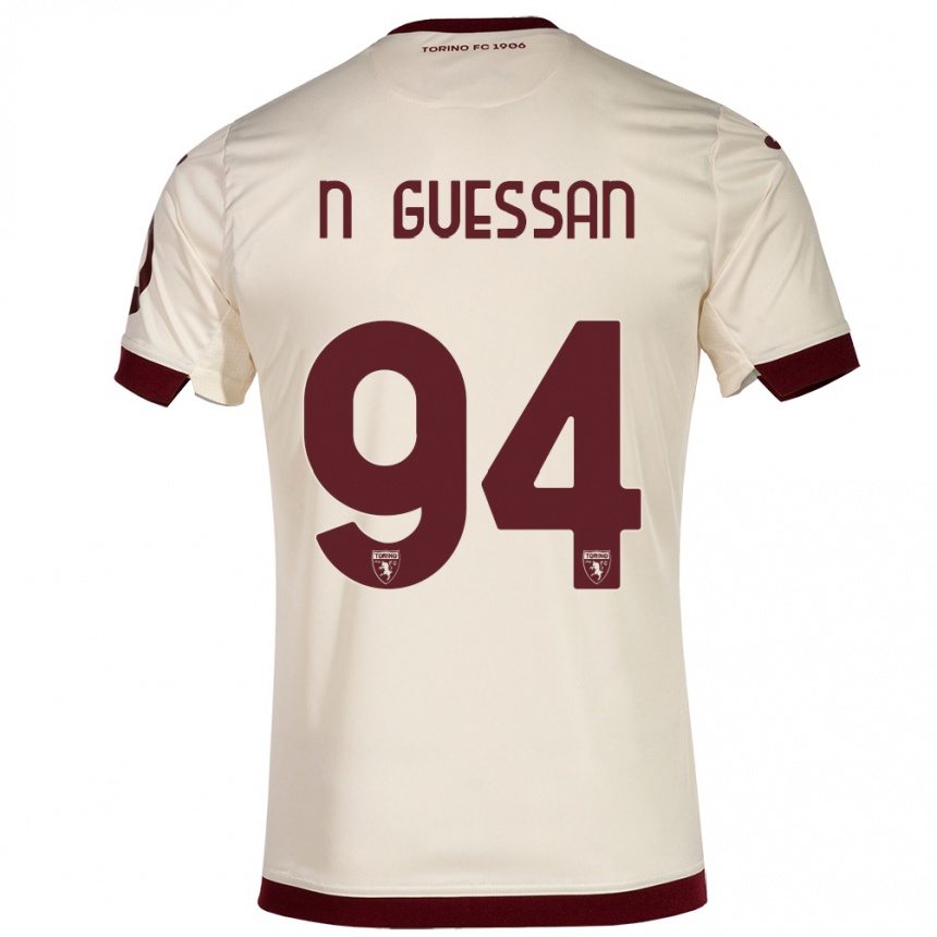 Mujer Fútbol Camiseta Ange Caumenan N'guessan #94 Champán 2ª Equipación 2023/24 México