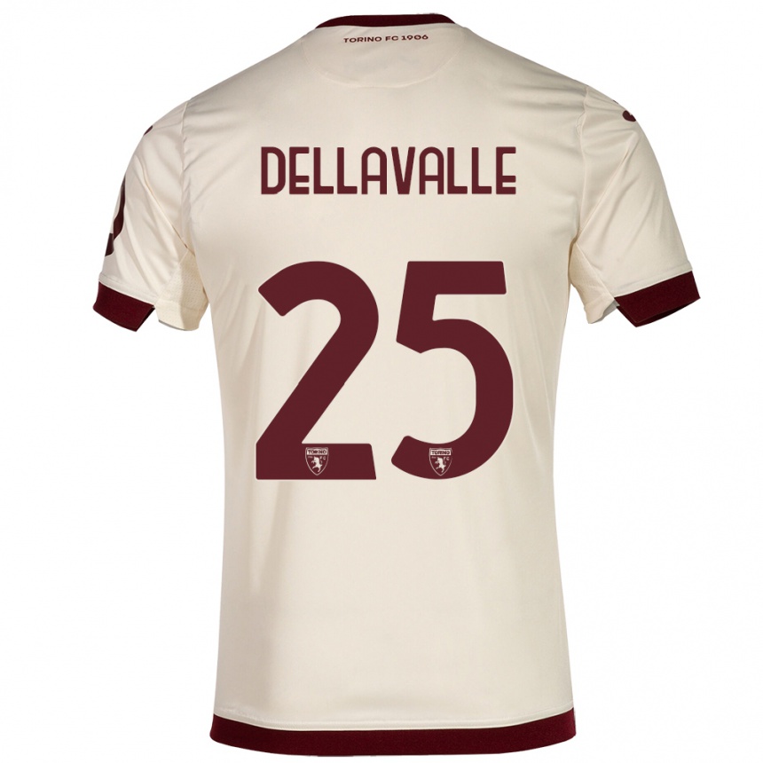 Mujer Fútbol Camiseta Alessandro Dellavalle #25 Champán 2ª Equipación 2023/24 México