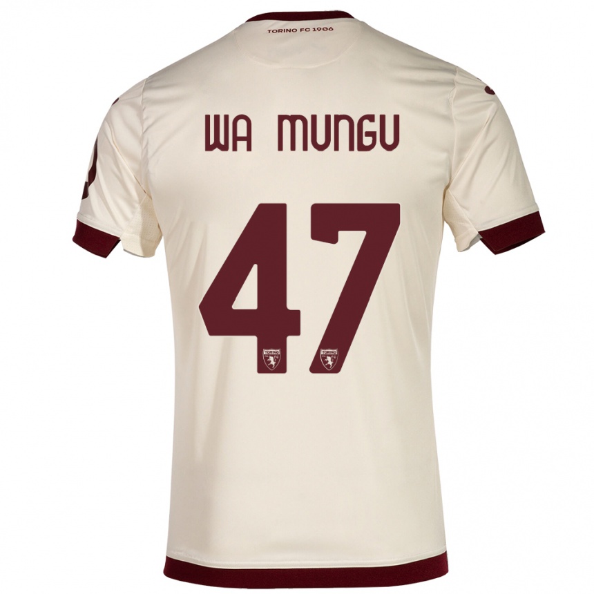 Mujer Fútbol Camiseta Vimoj Muntu Wa Mungu #47 Champán 2ª Equipación 2023/24 México