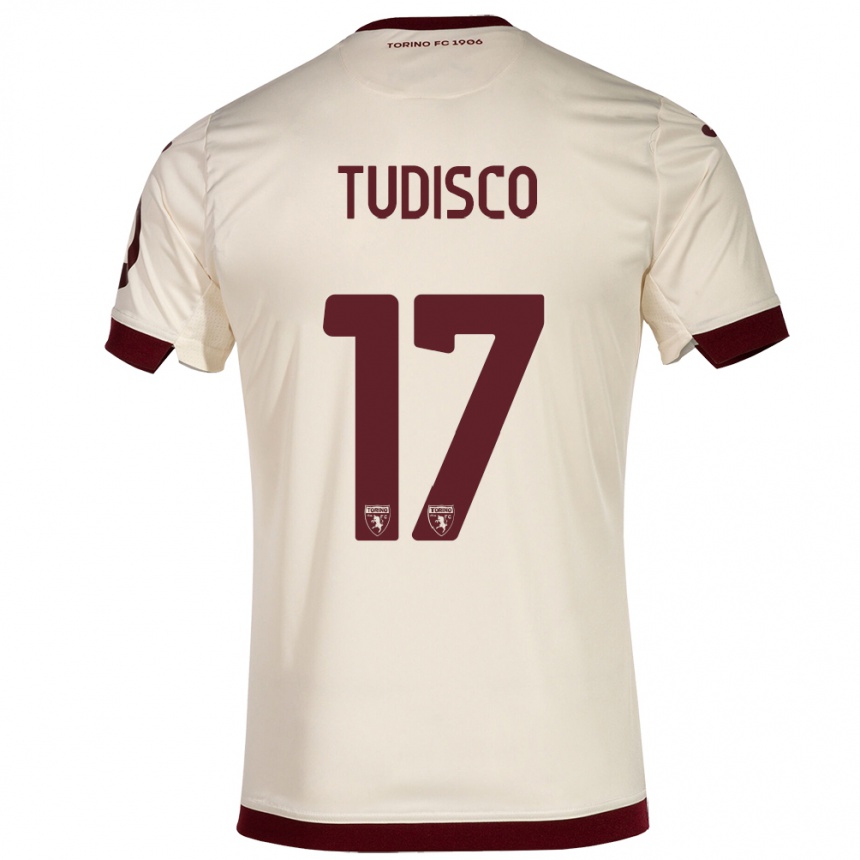 Mujer Fútbol Camiseta Giorgia Tudisco #17 Champán 2ª Equipación 2023/24 México