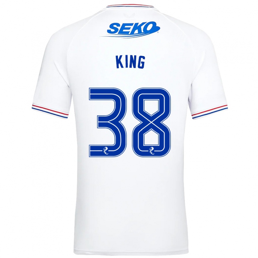 Mujer Fútbol Camiseta Leon King #38 Blanco 2ª Equipación 2023/24 México