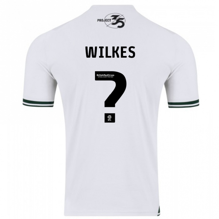 Mujer Fútbol Camiseta Finley Wilkes #0 Blanco 2ª Equipación 2023/24 México