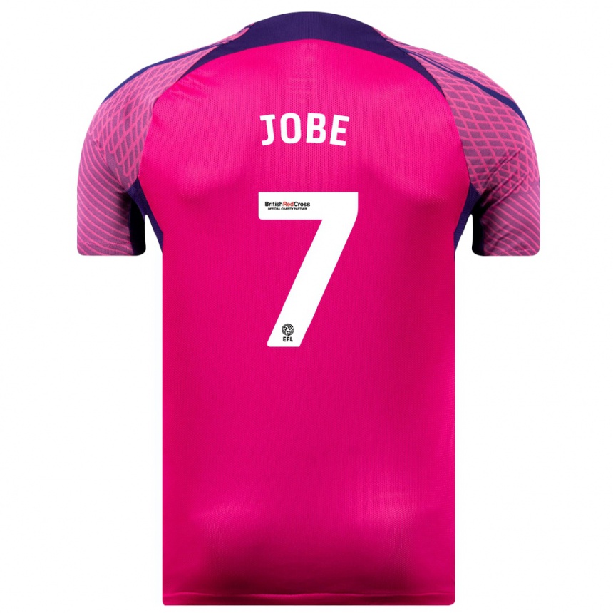 Mujer Fútbol Camiseta Jobe Bellingham #7 Morado 2ª Equipación 2023/24 México