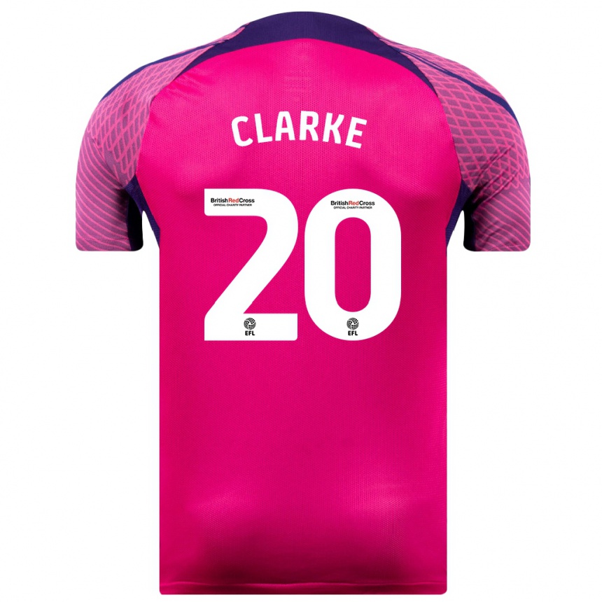 Mujer Fútbol Camiseta Jack Clarke #20 Morado 2ª Equipación 2023/24 México