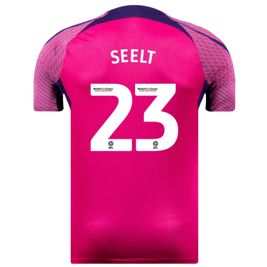 Mujer Fútbol Camiseta Jenson Seelt #23 Morado 2ª Equipación 2023/24 México