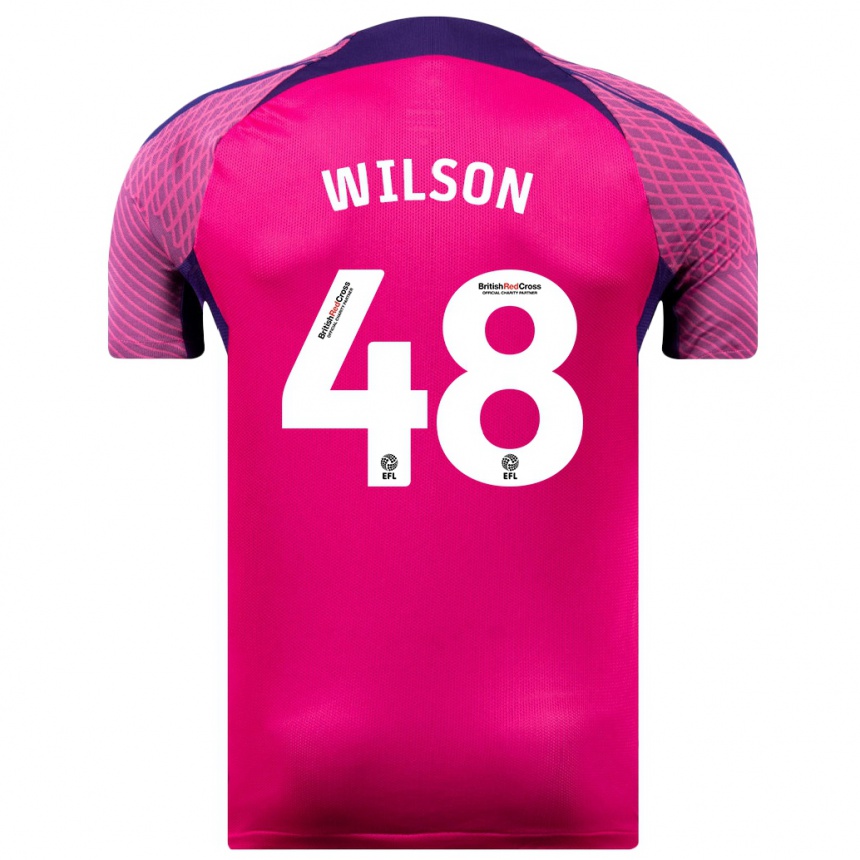 Mujer Fútbol Camiseta Callum Wilson #48 Morado 2ª Equipación 2023/24 México