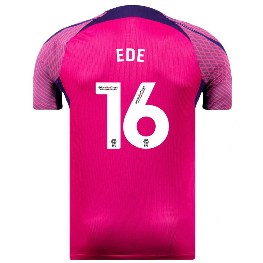 Mujer Fútbol Camiseta Grace Ede #16 Morado 2ª Equipación 2023/24 México