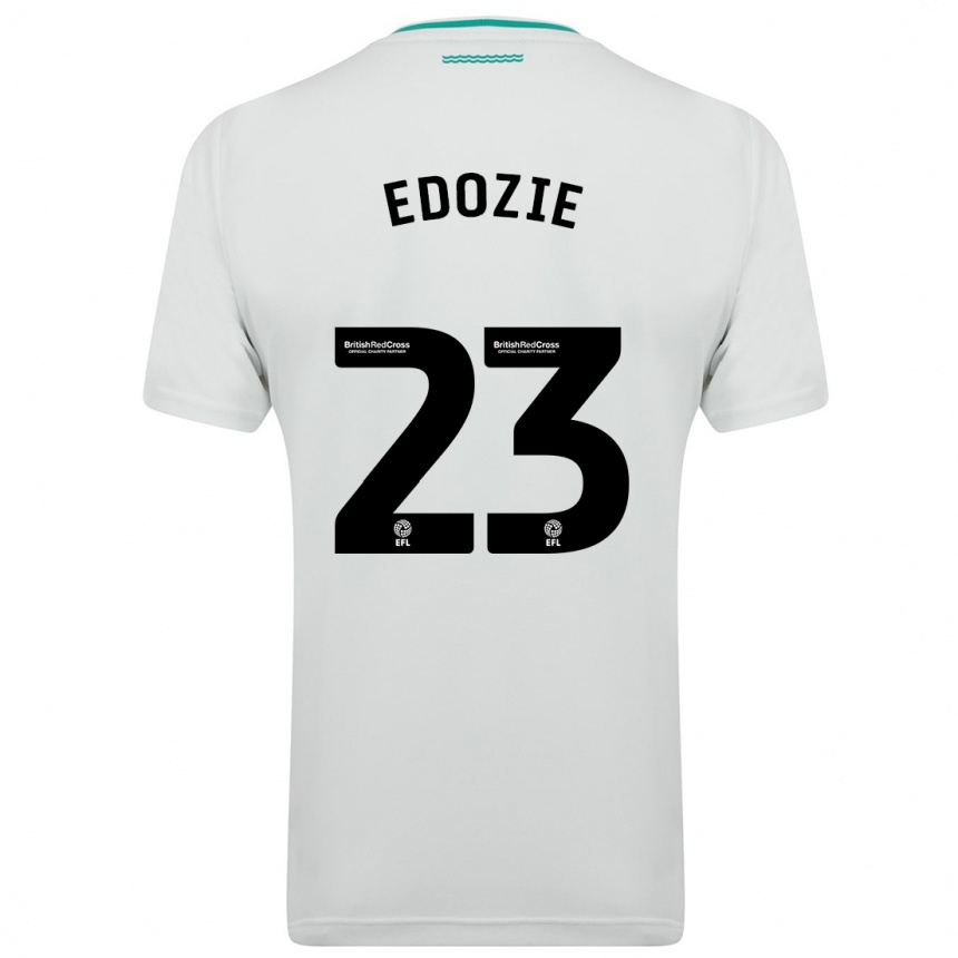 Mujer Fútbol Camiseta Samuel Edozie #23 Blanco 2ª Equipación 2023/24 México