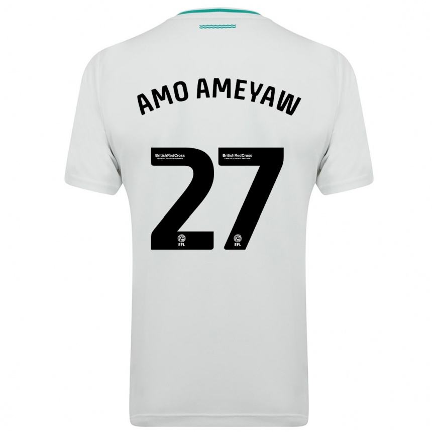 Mujer Fútbol Camiseta Samuel Amo-Ameyaw #27 Blanco 2ª Equipación 2023/24 México