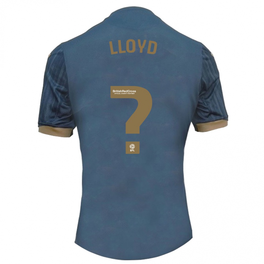 Mujer Fútbol Camiseta Tomos Lloyd #0 Verde Azulado Oscuro 2ª Equipación 2023/24 México