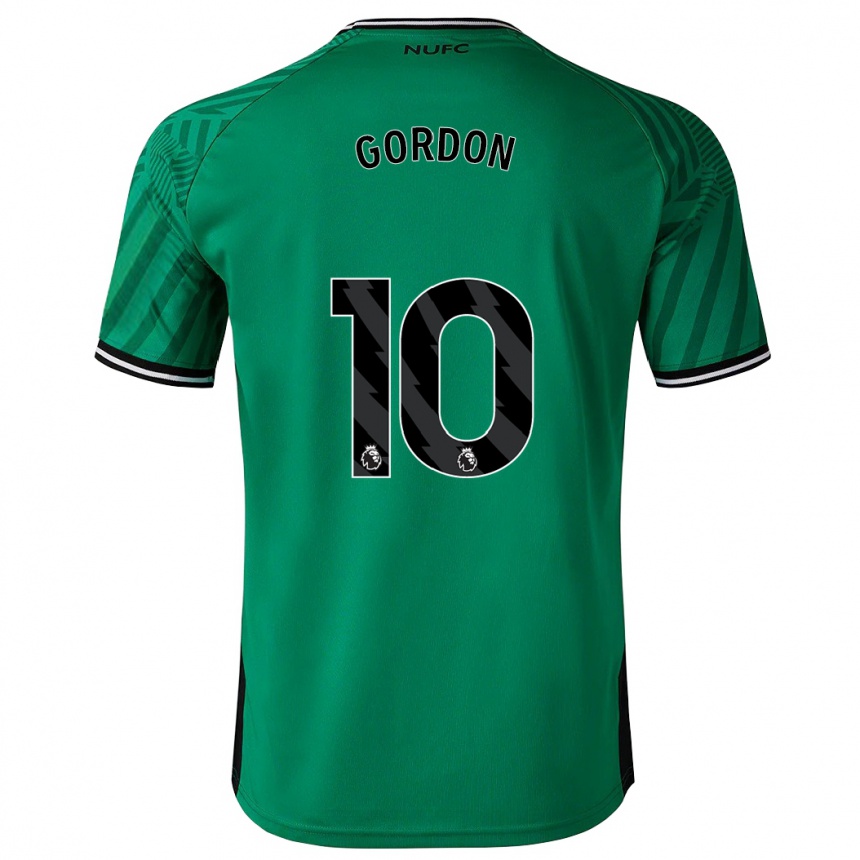 Mujer Fútbol Camiseta Anthony Gordon #10 Verde 2ª Equipación 2023/24 México