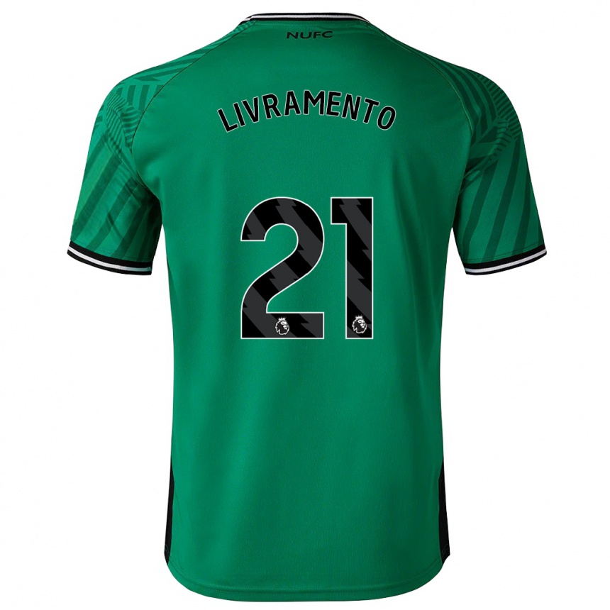 Mujer Fútbol Camiseta Tino Livramento #21 Verde 2ª Equipación 2023/24 México