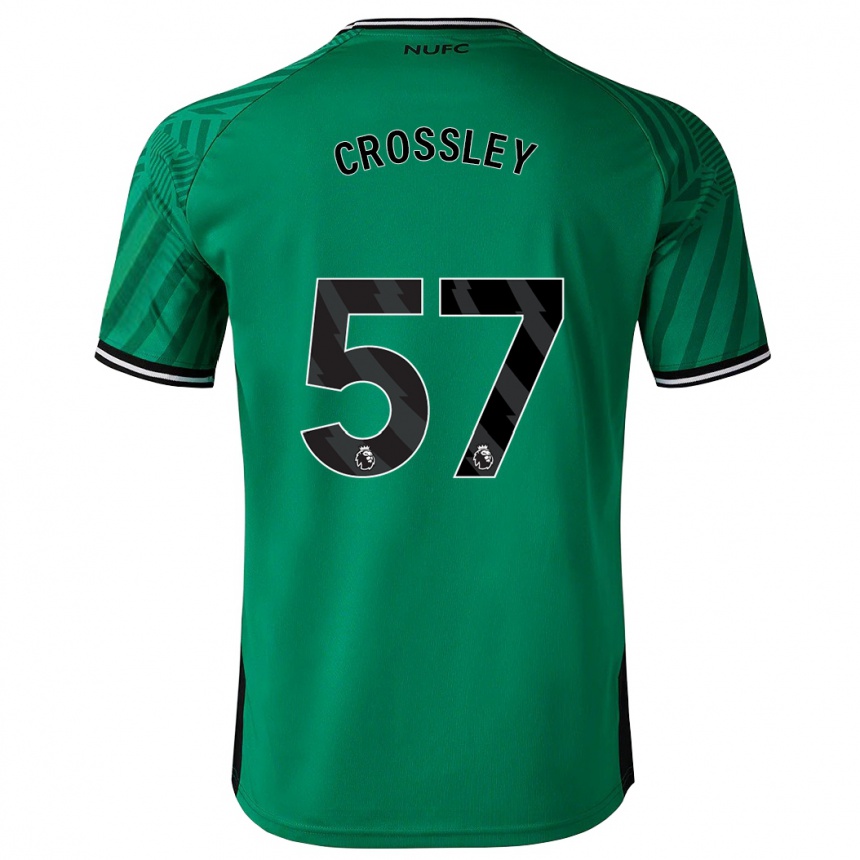 Mujer Fútbol Camiseta Kyle Crossley #57 Verde 2ª Equipación 2023/24 México