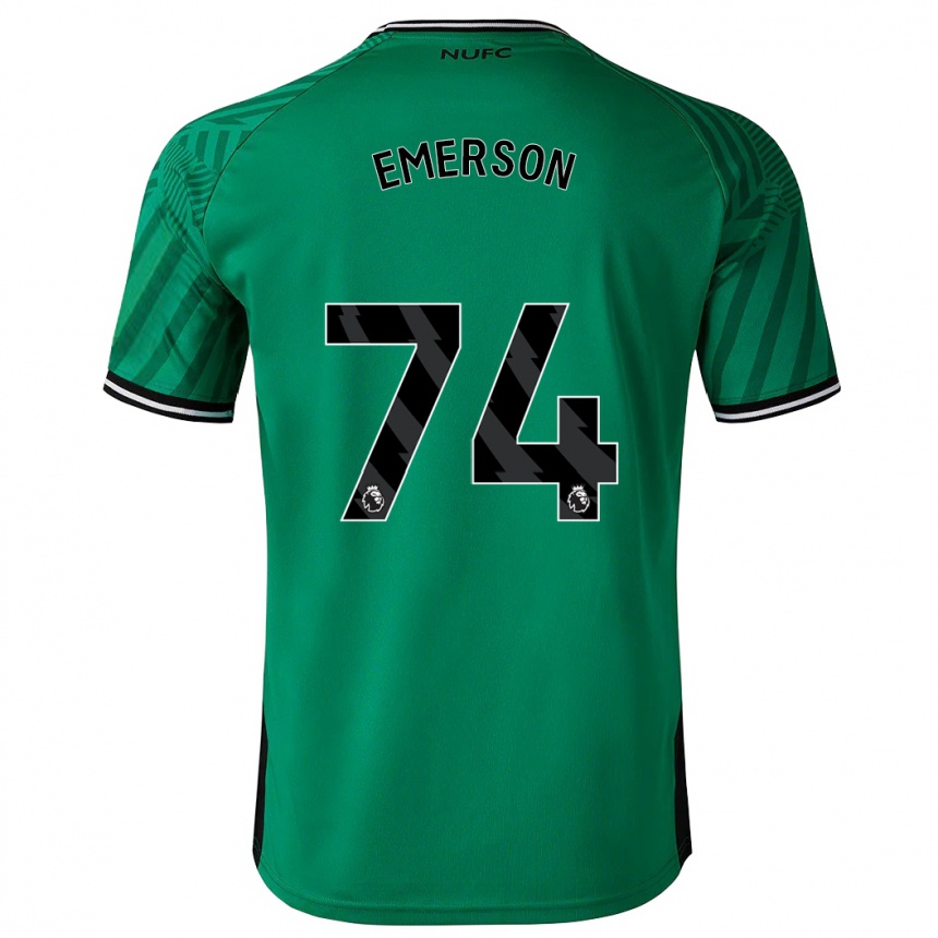 Mujer Fútbol Camiseta Johnny Emerson #74 Verde 2ª Equipación 2023/24 México