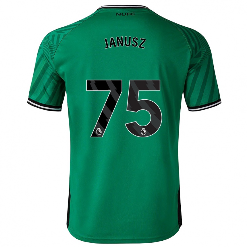 Mujer Fútbol Camiseta Adrian Janusz #75 Verde 2ª Equipación 2023/24 México