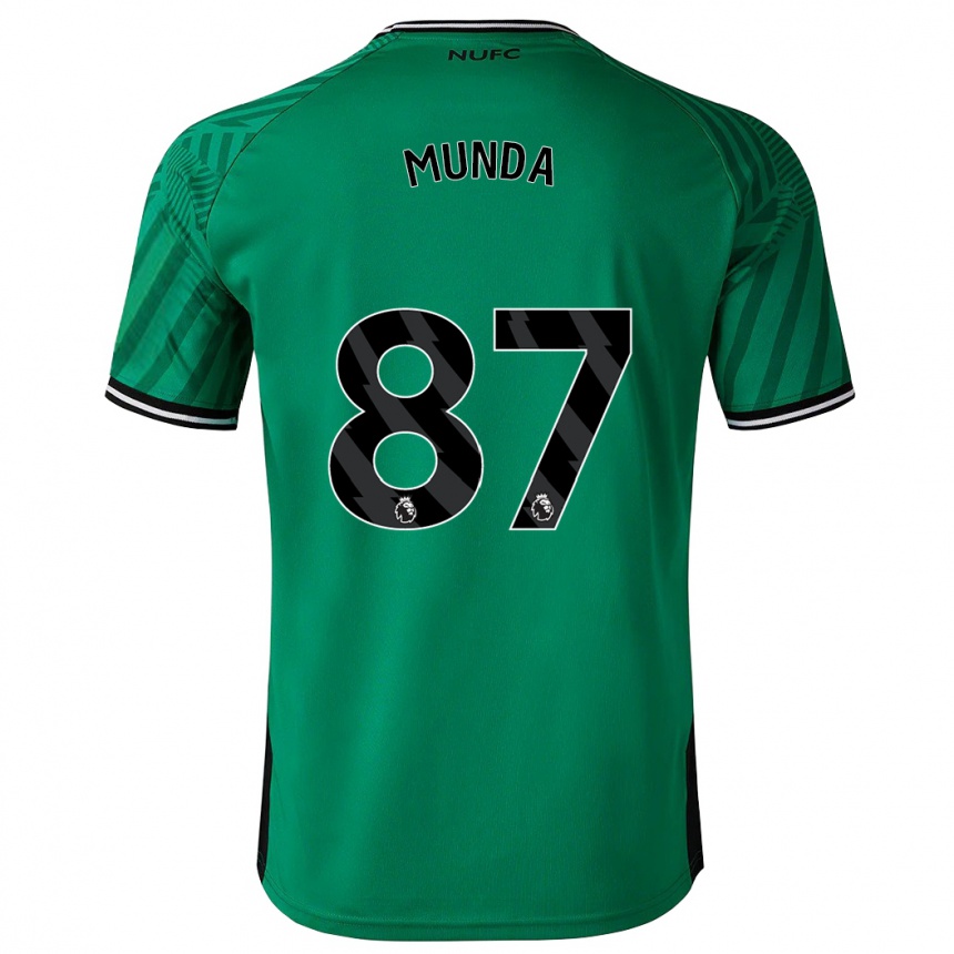Mujer Fútbol Camiseta Anthony Munda #87 Verde 2ª Equipación 2023/24 México
