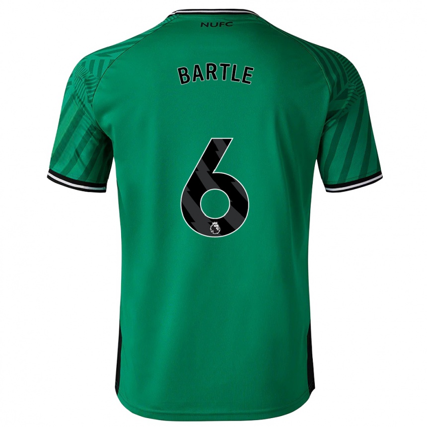 Mujer Fútbol Camiseta Jodie Bartle #6 Verde 2ª Equipación 2023/24 México