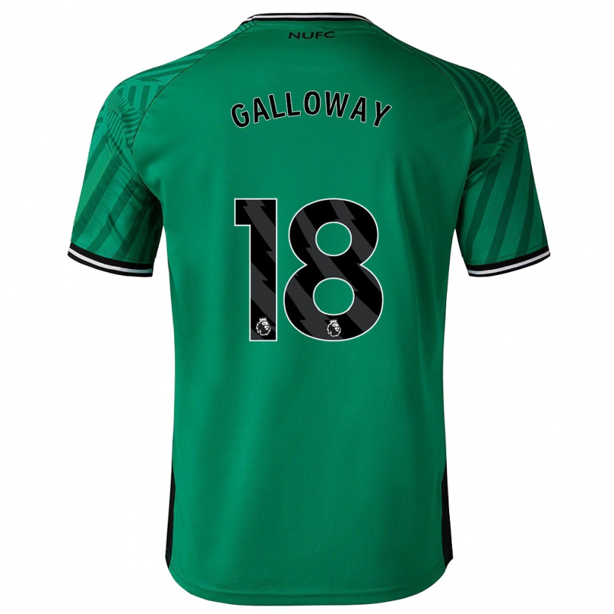 Mujer Fútbol Camiseta Bridget Galloway #18 Verde 2ª Equipación 2023/24 México