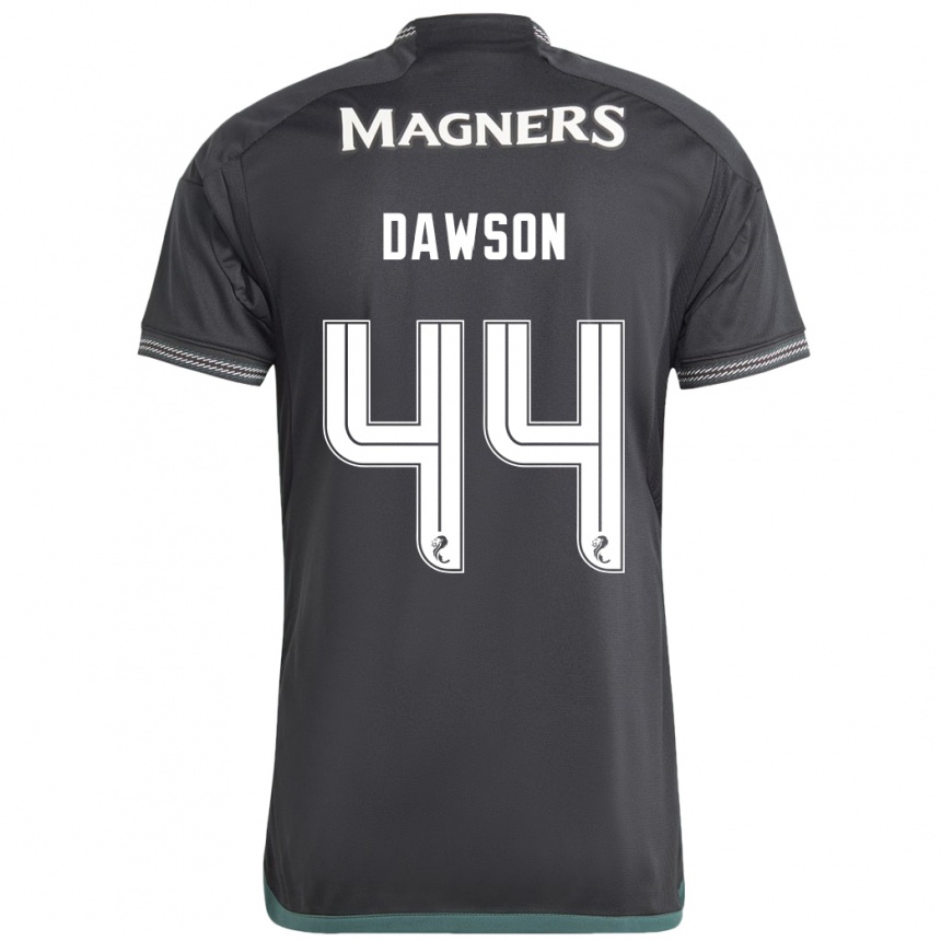 Mujer Fútbol Camiseta Joey Dawson #44 Negro 2ª Equipación 2023/24 México