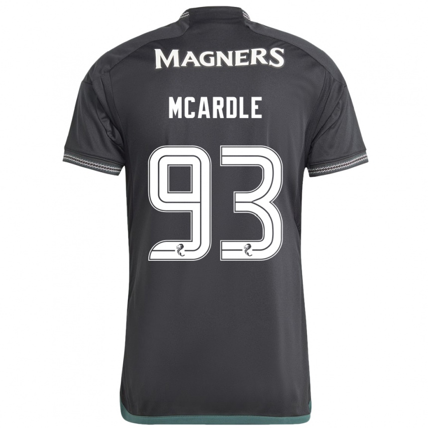 Mujer Fútbol Camiseta Sean Mcardle #93 Negro 2ª Equipación 2023/24 México