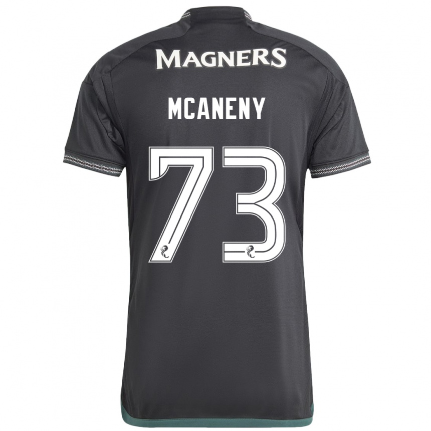 Mujer Fútbol Camiseta Maria Mcaneny #73 Negro 2ª Equipación 2023/24 México