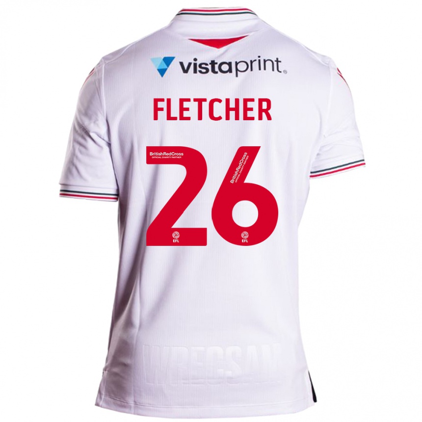 Mujer Fútbol Camiseta Steven Fletcher #26 Blanco 2ª Equipación 2023/24 México