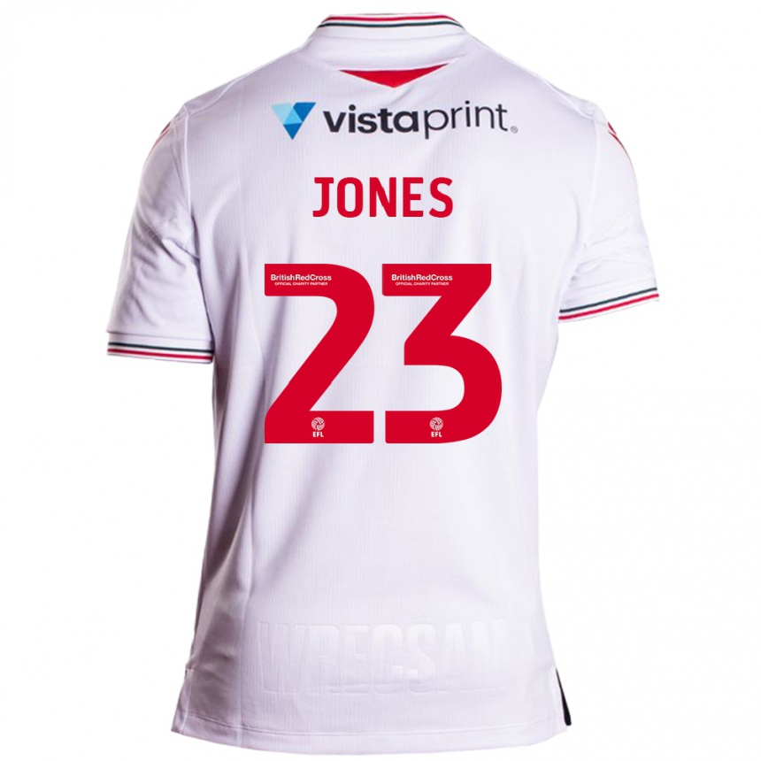 Mujer Fútbol Camiseta Ruby Jones #23 Blanco 2ª Equipación 2023/24 México