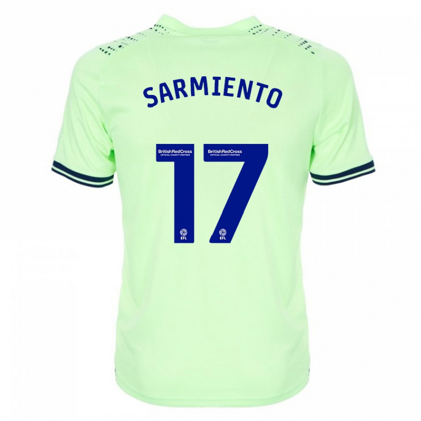 Mujer Fútbol Camiseta Jeremy Sarmiento #17 Armada 2ª Equipación 2023/24 México