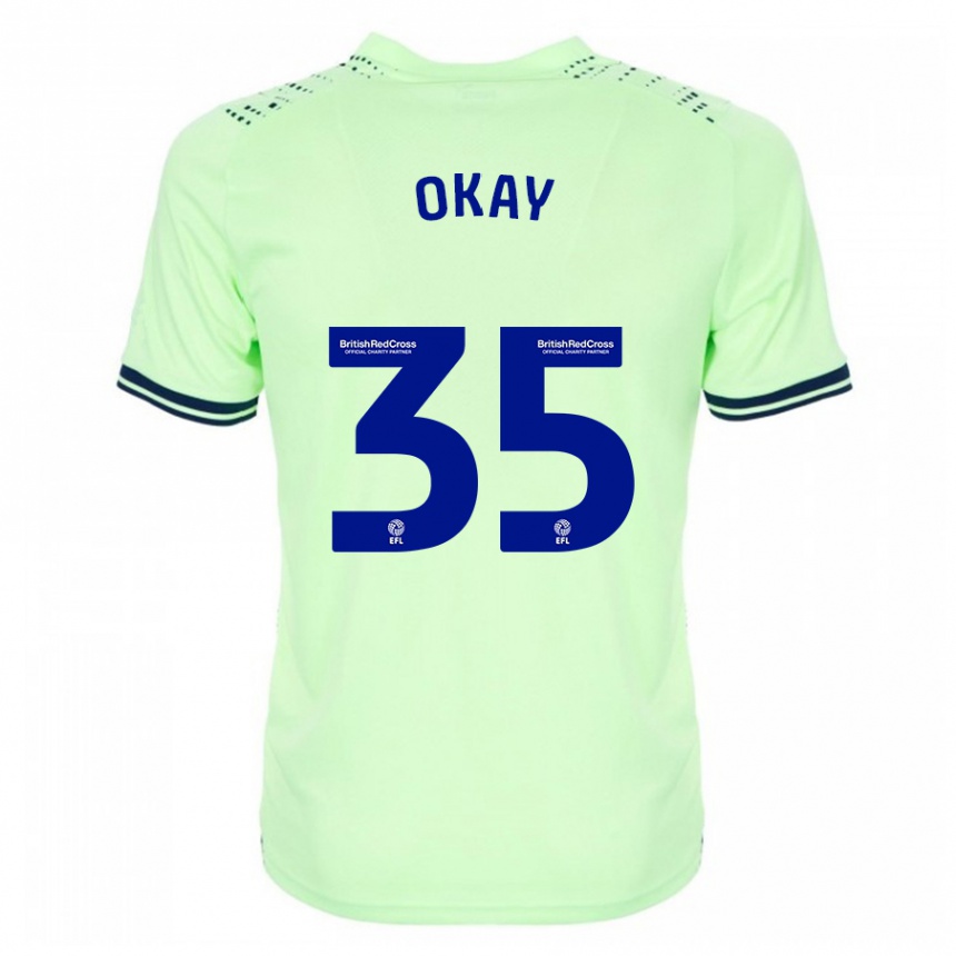 Mujer Fútbol Camiseta Okay Yokuşlu #35 Armada 2ª Equipación 2023/24 México