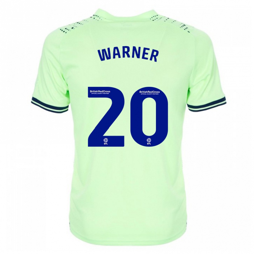 Mujer Fútbol Camiseta Phoebe Warner #20 Armada 2ª Equipación 2023/24 México