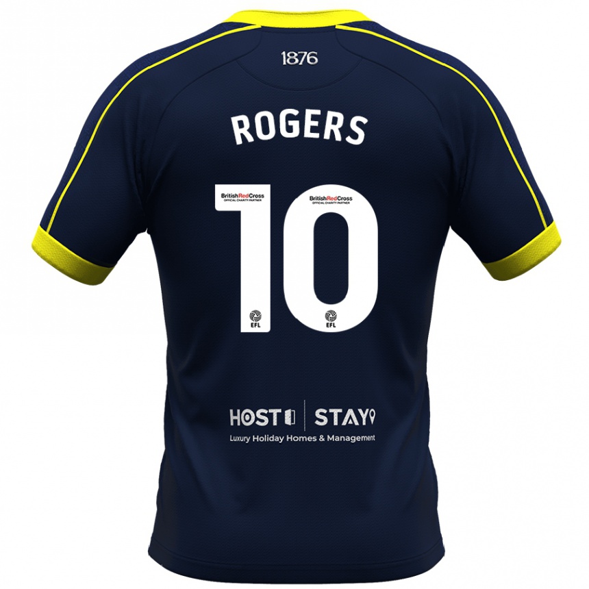 Mujer Fútbol Camiseta Morgan Rogers #10 Armada 2ª Equipación 2023/24 México