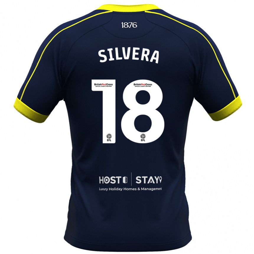 Mujer Fútbol Camiseta Sam Silvera #18 Armada 2ª Equipación 2023/24 México