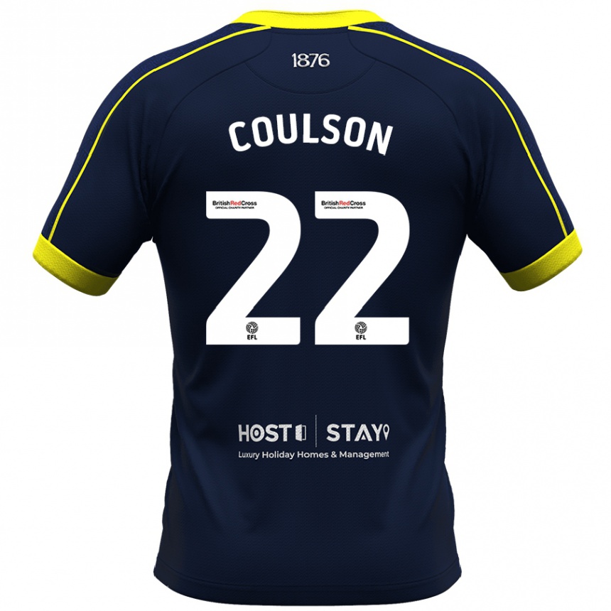 Mujer Fútbol Camiseta Hayden Coulson #22 Armada 2ª Equipación 2023/24 México