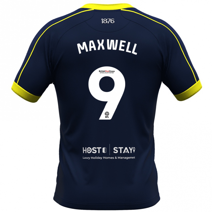 Mujer Fútbol Camiseta Armani Maxwell #9 Armada 2ª Equipación 2023/24 México