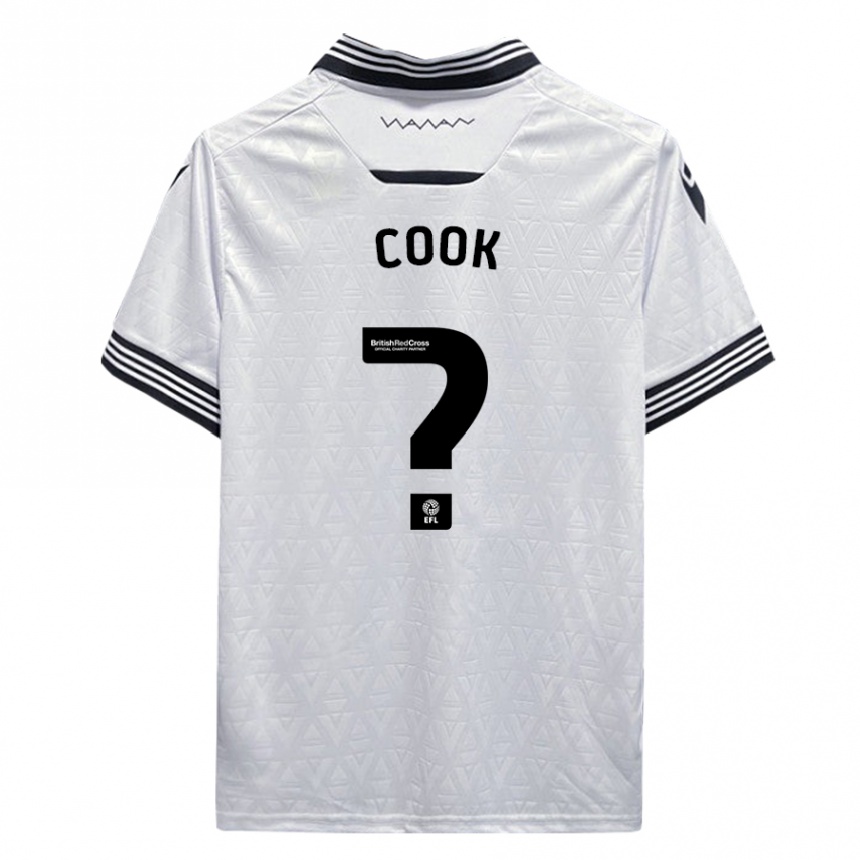 Mujer Fútbol Camiseta Luke Cook #0 Blanco 2ª Equipación 2023/24 México