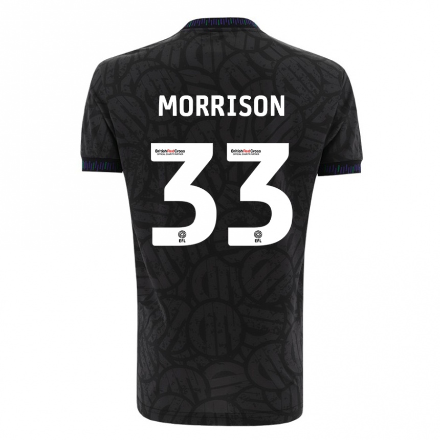 Mujer Fútbol Camiseta Elijah Morrison #33 Negro 2ª Equipación 2023/24 México