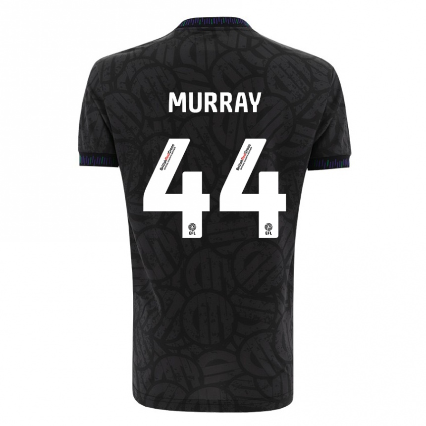 Mujer Fútbol Camiseta Satara Murray #44 Negro 2ª Equipación 2023/24 México