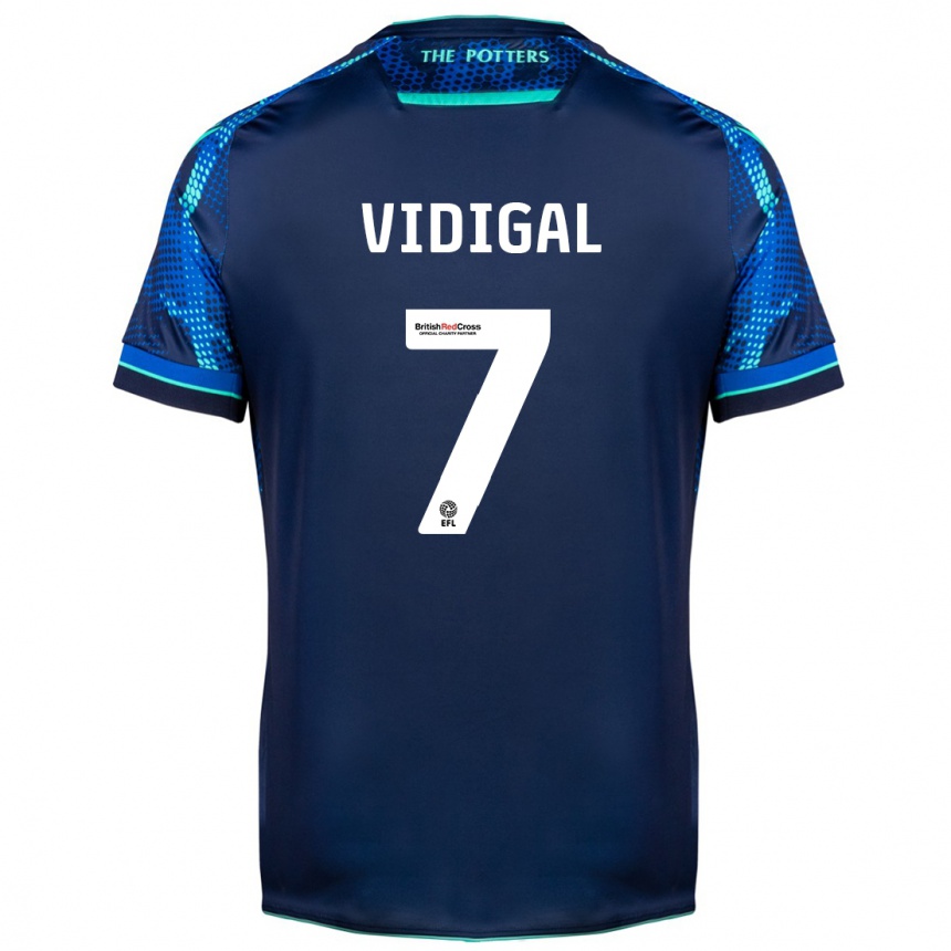 Mujer Fútbol Camiseta André Vidigal #7 Armada 2ª Equipación 2023/24 México