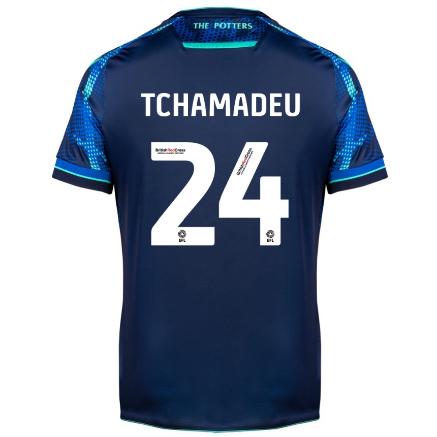 Mujer Fútbol Camiseta Junior Tchamadeu #24 Armada 2ª Equipación 2023/24 México