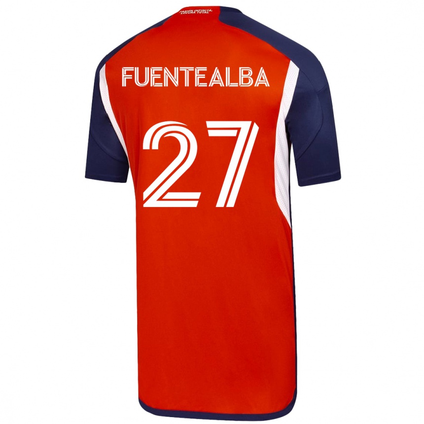 Mujer Fútbol Camiseta Jeison Fuentealba #27 Blanco 2ª Equipación 2023/24 México