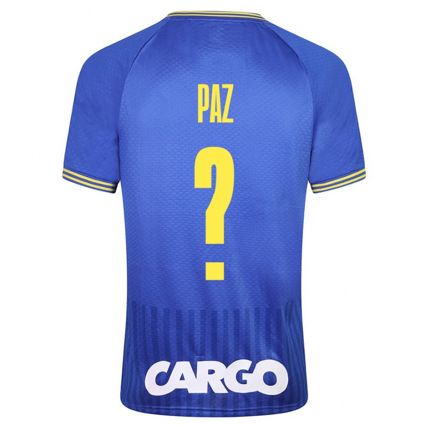 Mujer Fútbol Camiseta Jonathan Paz #0 Azul 2ª Equipación 2023/24 México